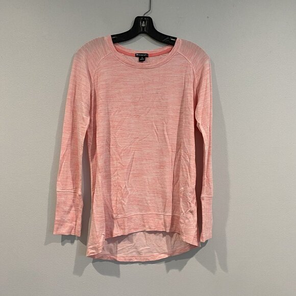 Champion Light Pink Long Sleeve Tshirt - Size Small - Picture 1 of 6